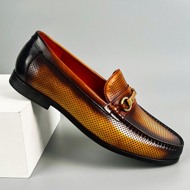 Santiago Italian Leather Loafers