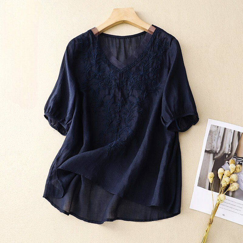 Iris Cotton-Linen Shirt