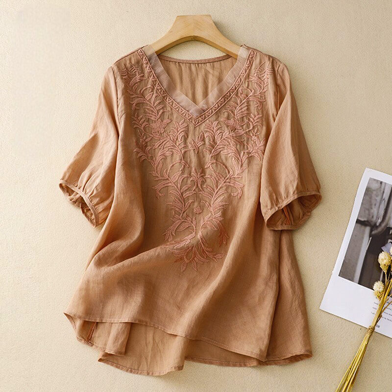 Iris Cotton-Linen Shirt
