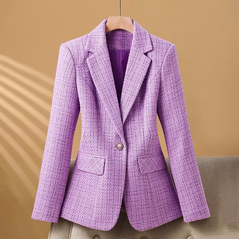 Olivia Bouclé Tweed Blazer