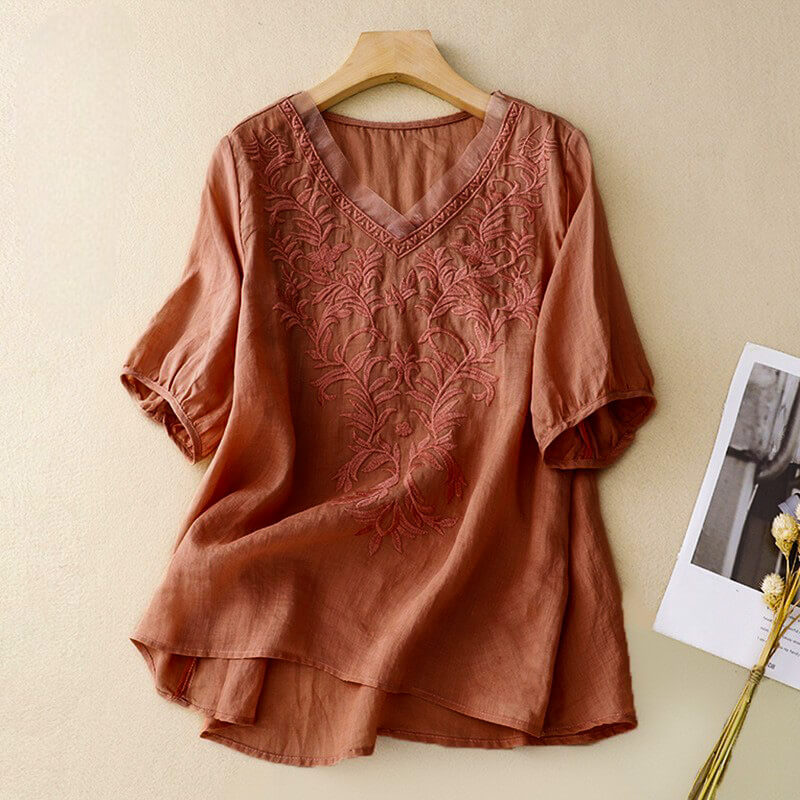 Iris Cotton-Linen Shirt