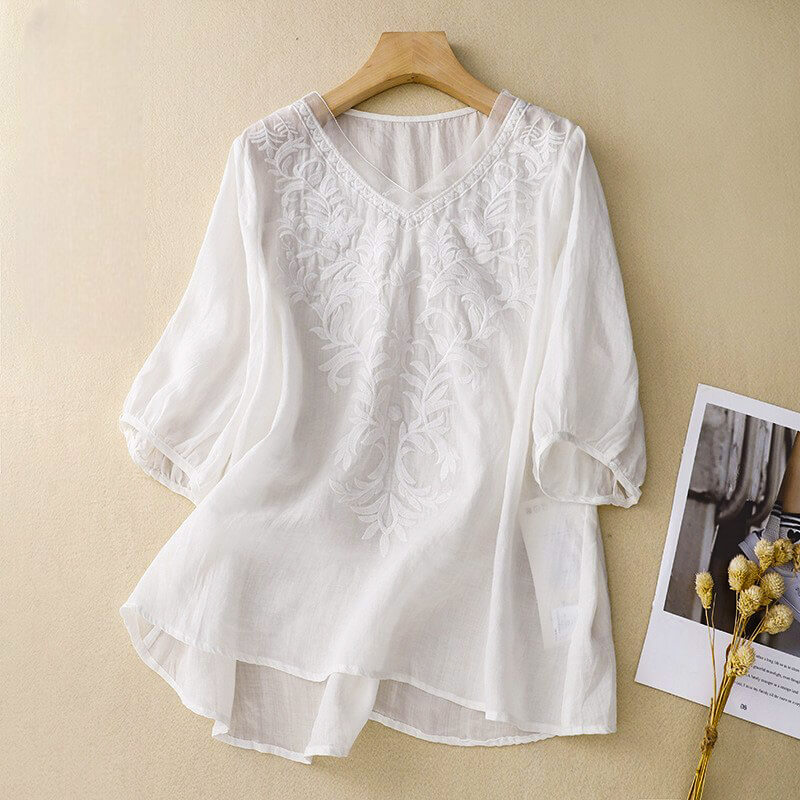 Iris Cotton-Linen Shirt