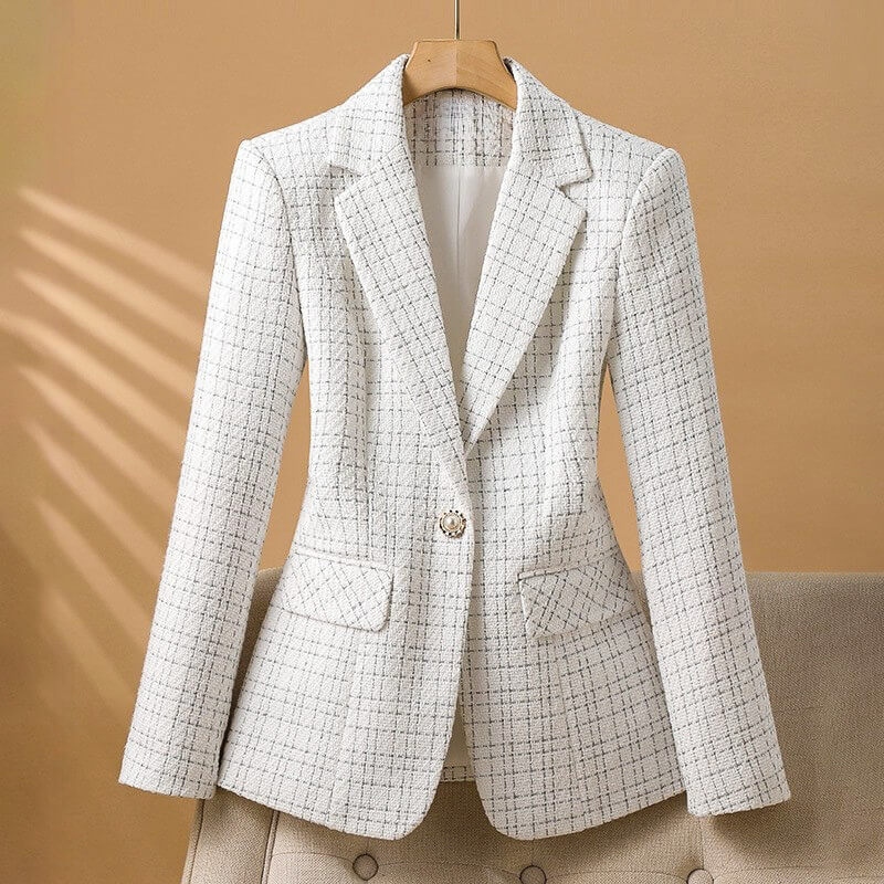 Olivia Bouclé Tweed Blazer