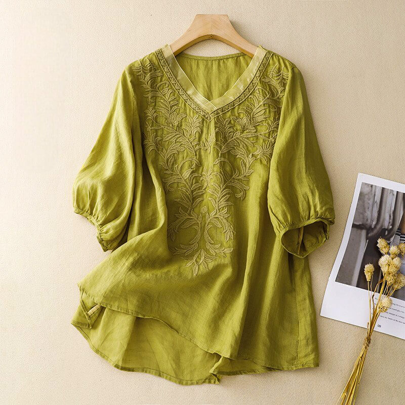 Iris Cotton-Linen Shirt