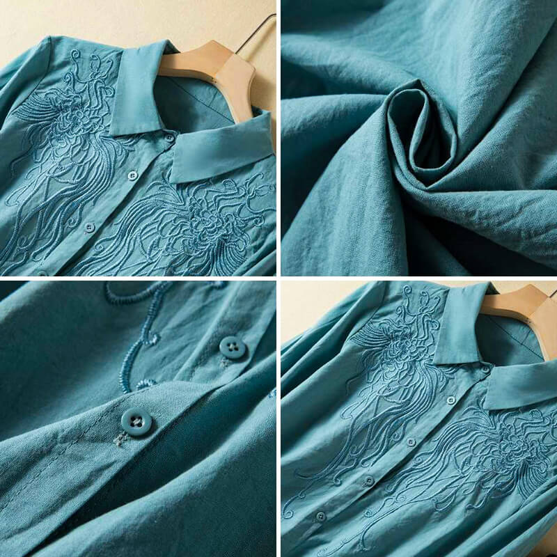 Milena Cotton-Linen Shirt